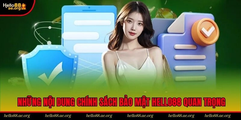Có 3 cách bảo mật dữ liệu chính tại nhà cái Hello88